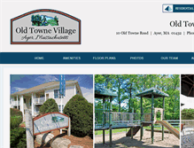 Tablet Screenshot of oldtownevillageapartments.com